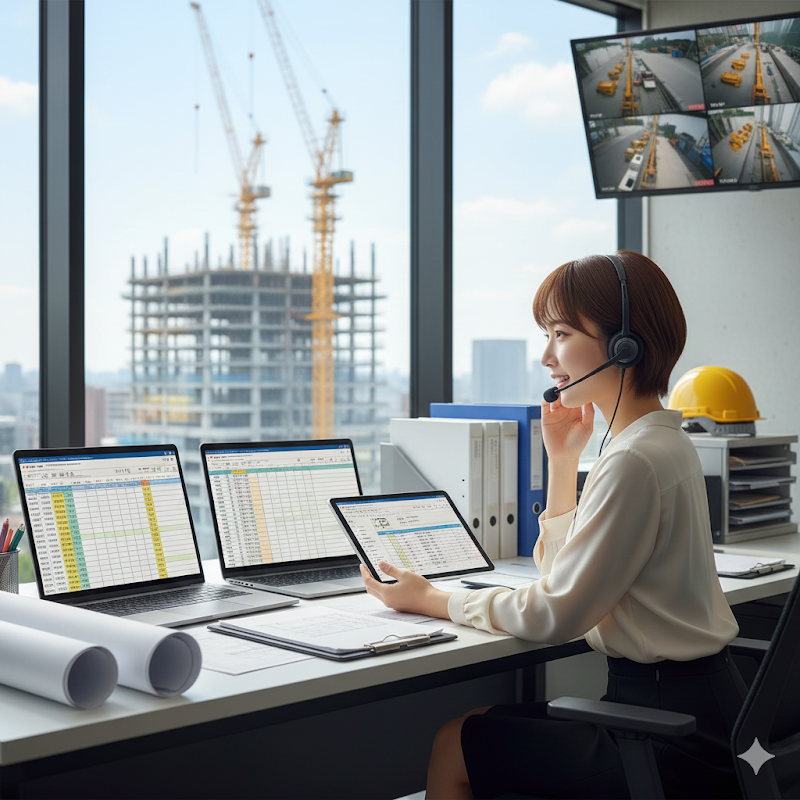 建設事務（現場事務）